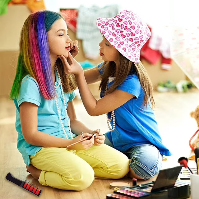 Tinte para el cabello lavable 6 colores