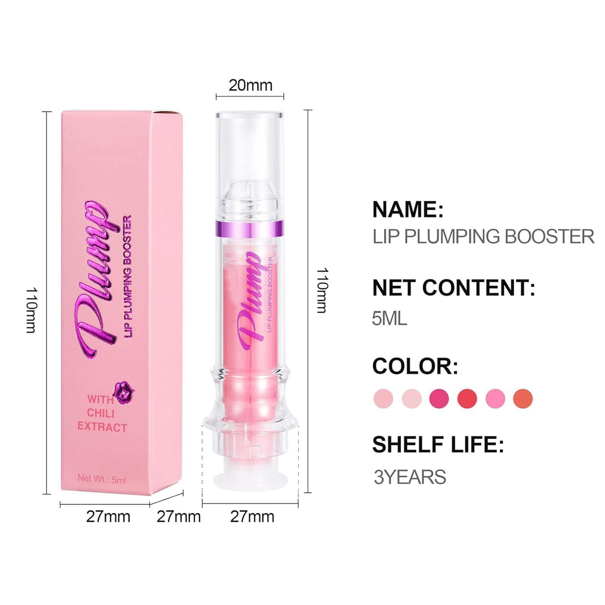 Gloss Labial Efecto Volumen