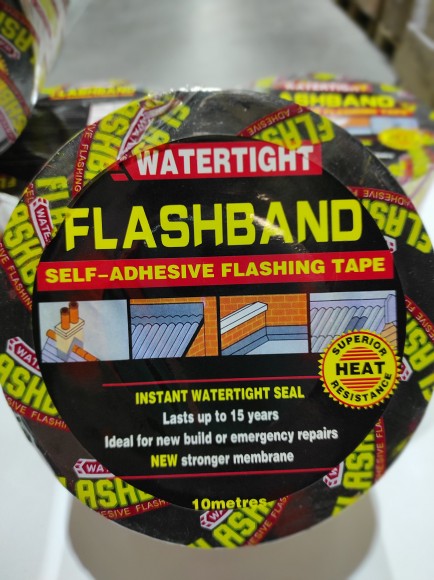 Cinta impermeable autoadhesiva de asfalto 10CM X 10M