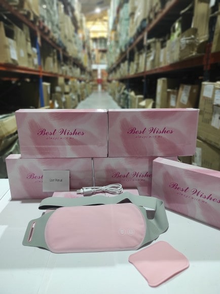 Almohadilla de calentamiento menstrual