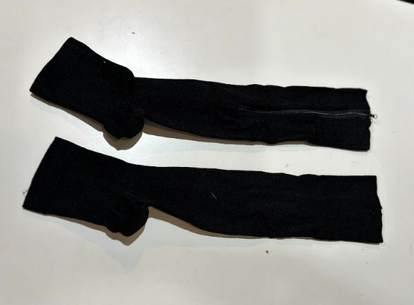 Media de Compresion 2pcs Negro