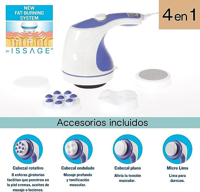 Masajeador 4 en 1 anticelulítico