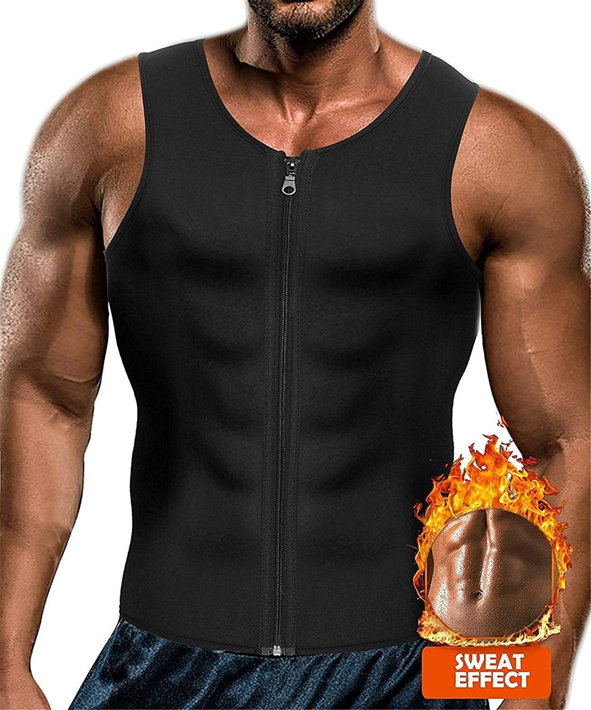Chaleco Sauna Deportivo Hombre M/L