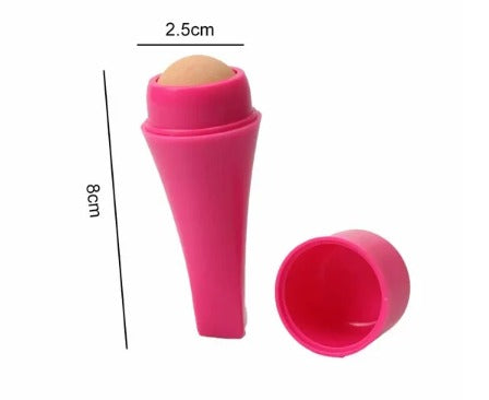 Rodillo Volcánico Absorbente de Aceite para limpieza de poros (colores variado)