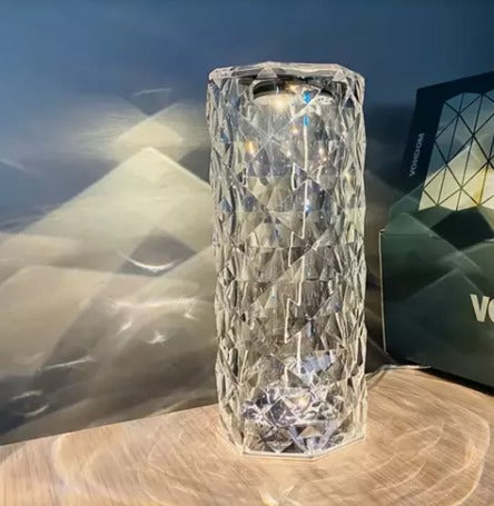 Lámpara LED de Diamantes de Cristal – 16 Colores