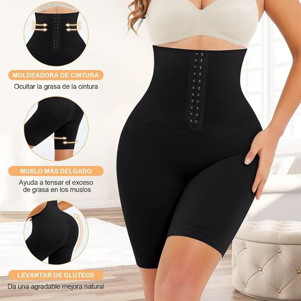 Faja Moldeadora con Cintura Ajustable – Negro (M/L)