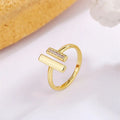 Anillo doble barra