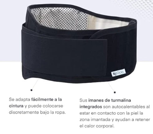 Faja térmica para el dolor correctora de postura