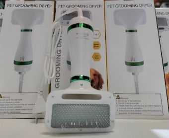 Secador para Mascotas 2 en 1 con Cepillo
