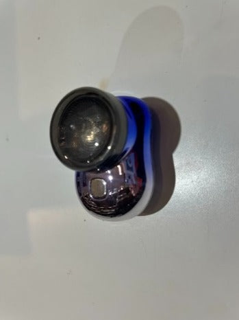 Mini Afeitadora Eléctrica Portátil Azul/Plata