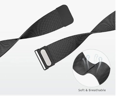 Correa Smartwatch PRO Metálica Negro