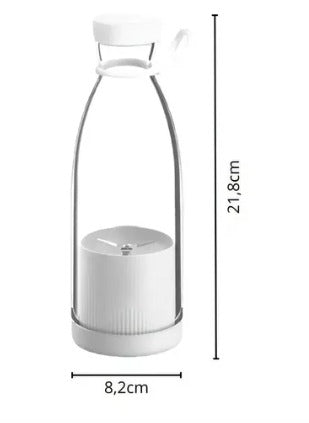 Mini Licuadora de Vaso Portátil Blanco