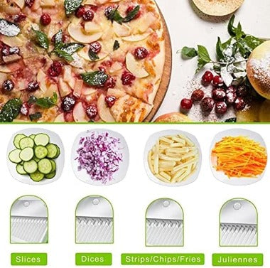 Cortadora de Alimentos 4 en 1