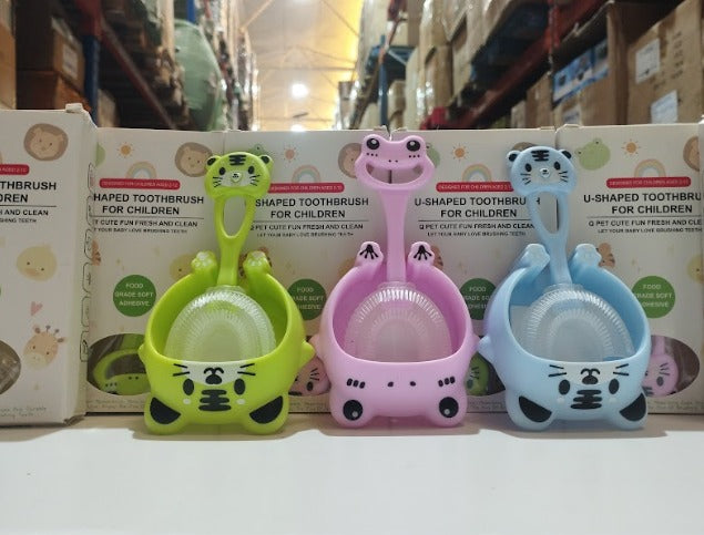 Cepillo de dientes para niños - forma U