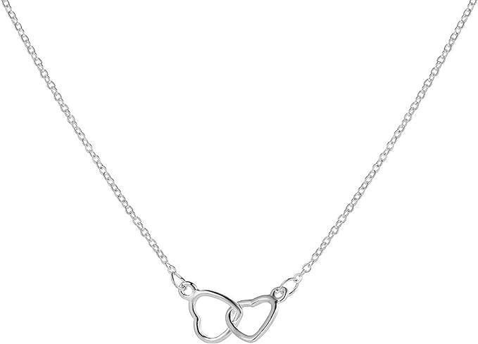 Collar Doble Anillo de Corazón
