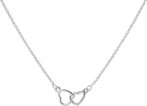 Collar Doble Anillo de Corazón