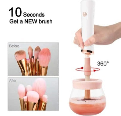 Limpiador Eléctrico de Brochas de Maquillaje