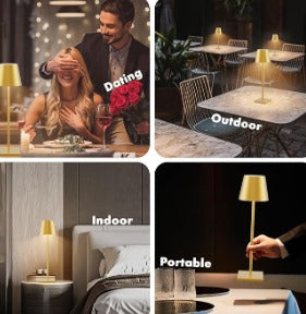 Lámpara LED recargable con USB