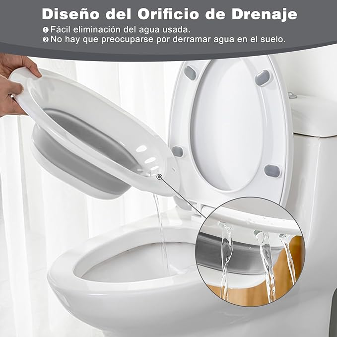 Bidé portátil para inodoro