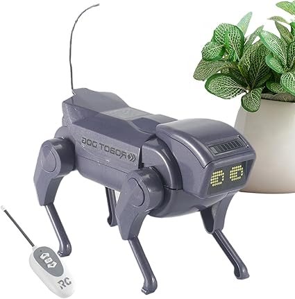 Perro robot inteligente con mando a distancia