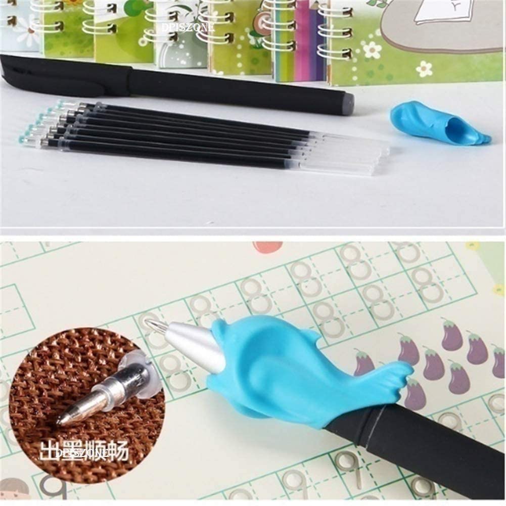 Bolígrafo de caligrafía con 4 recambios para cuaderno mágico