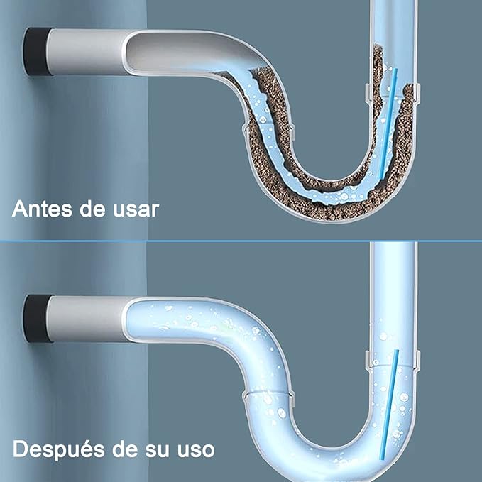 Pack de 5 paquetes removedor de obstrucciones