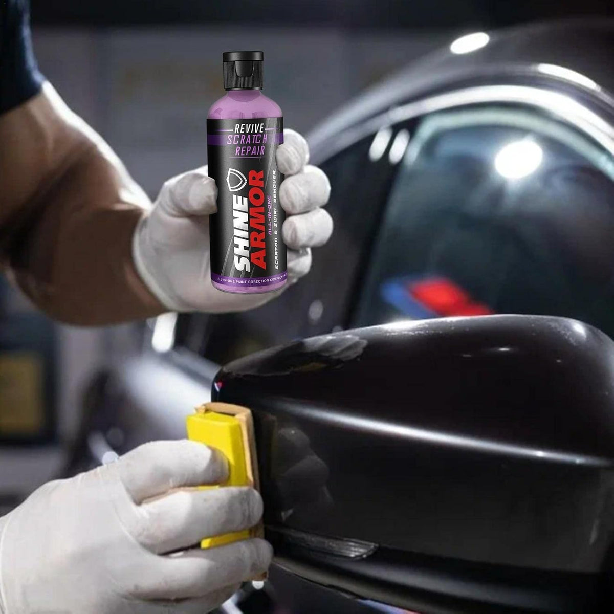 Kit de revestimiento cerámica 3 en 1 para arañazos de coche
