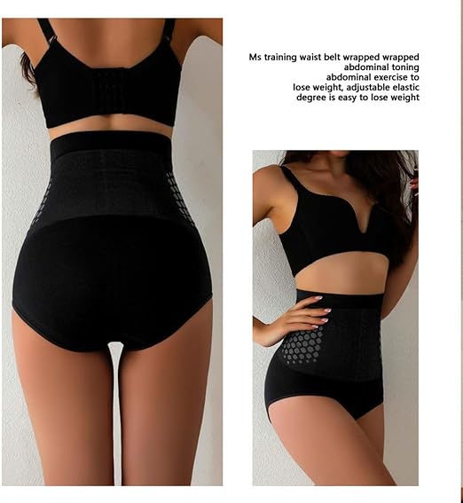 Faja Reductora de Cintura para Mujer - Color Negro