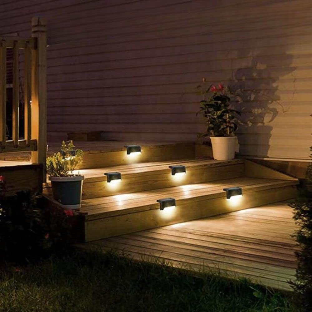 Luz solar para escaleras pack 2und