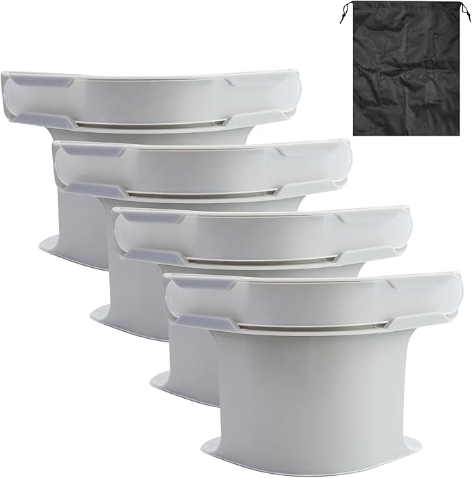 Soporte para sábanas con tiras de bloqueo 4pcs