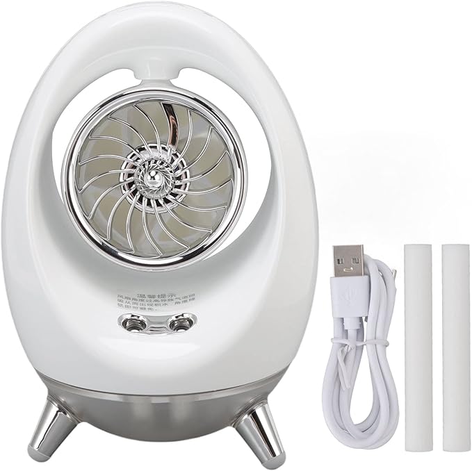 Ventilador de Refrigeración con Lámpara de Noche y Humidificador