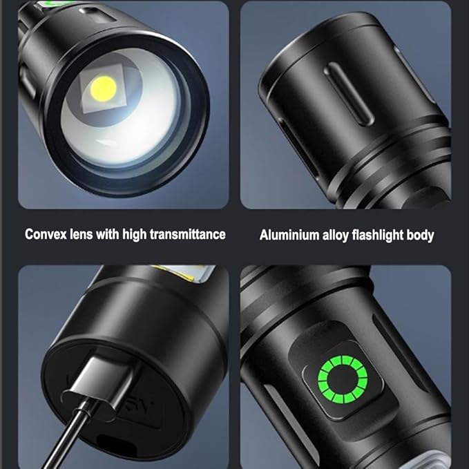 Linternas LED alta potencia 5 modos