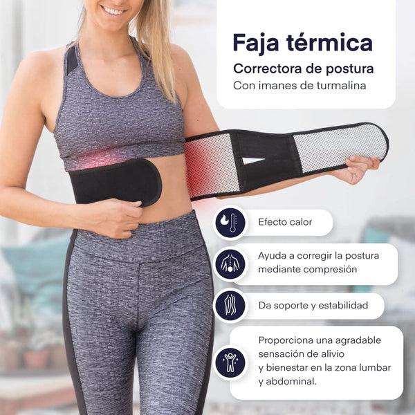 Faja Térmica Correctora de Postura