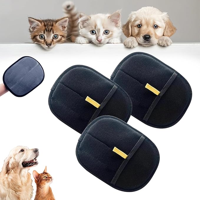 Manopla Quitapelos para Mascotas Reutilizable