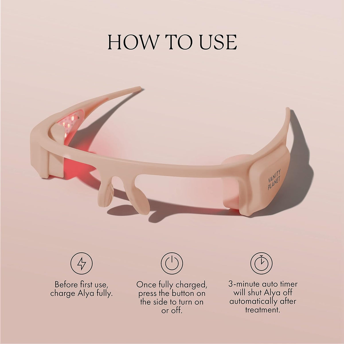 Masajeador de Ojos con Fototerapia LED