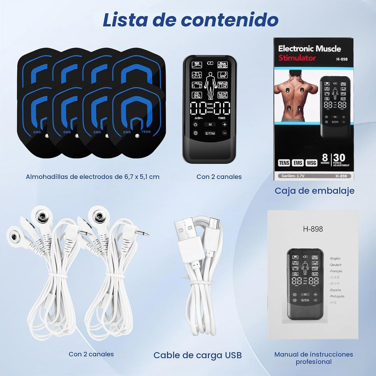 Estimulador Muscular EMS