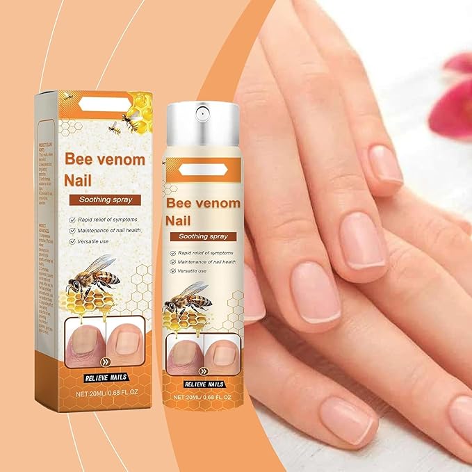 Spray reparador de uñas con veneno de abeja