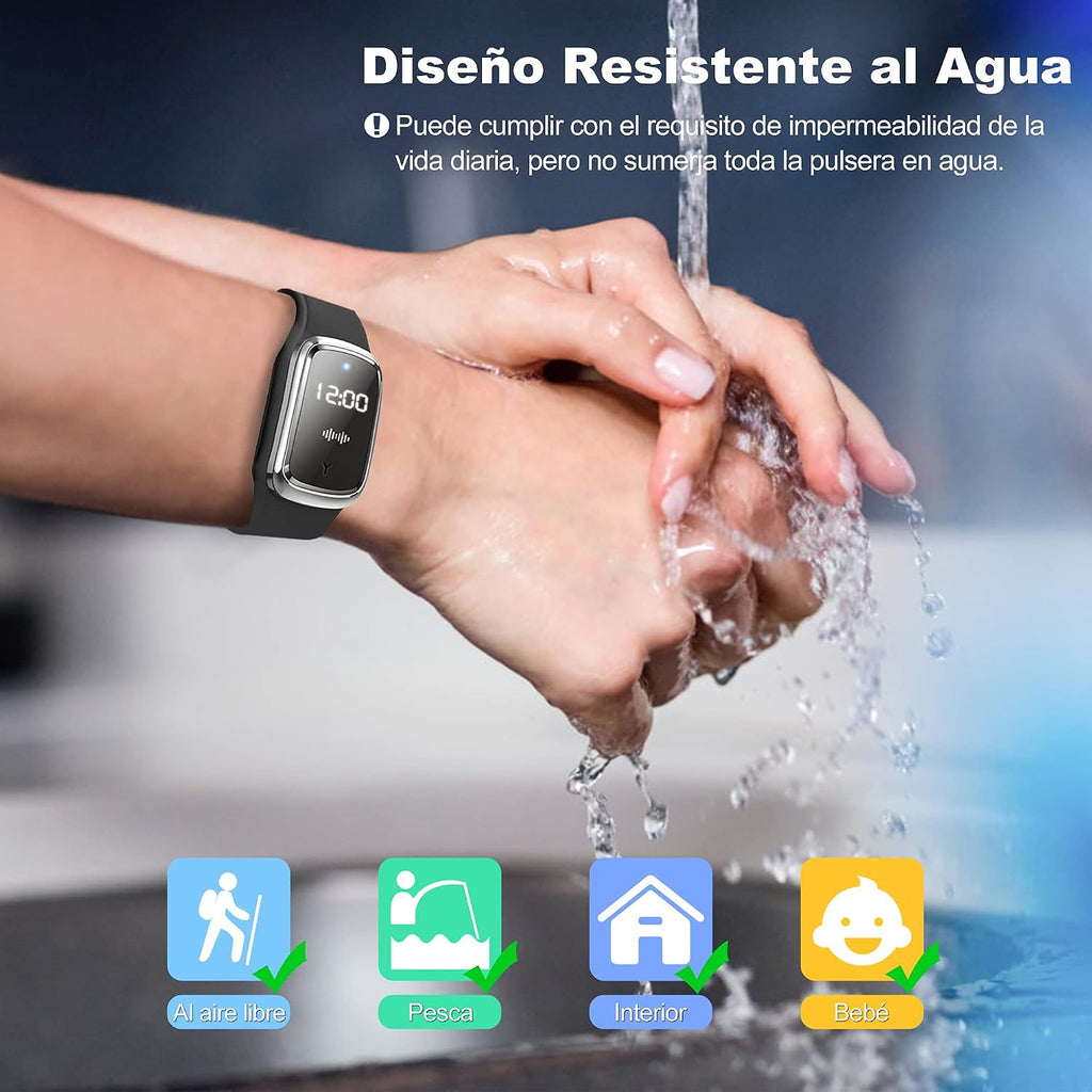 Pulseras Repelente de Mosquitos Ultrasónico