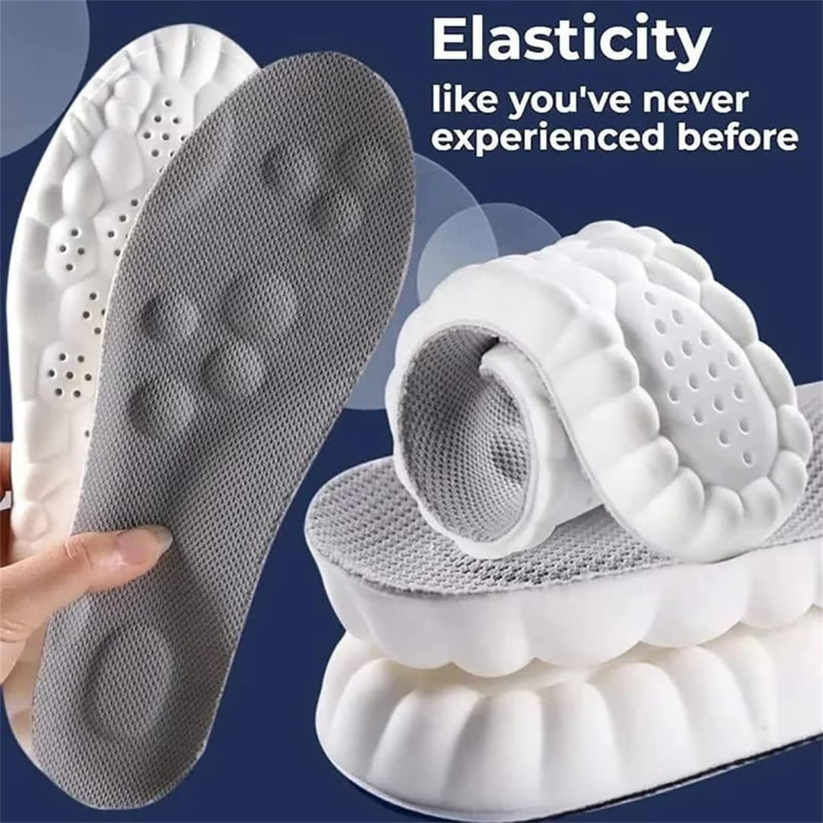 Plantilla ergonómica con tecnología 4D Cloud