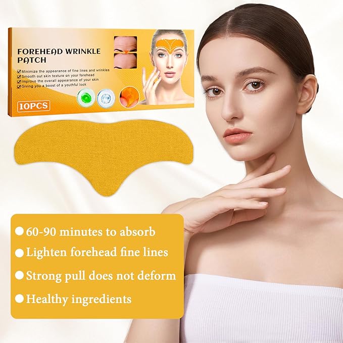 Parches para eliminar arrugas faciales 10 pcs