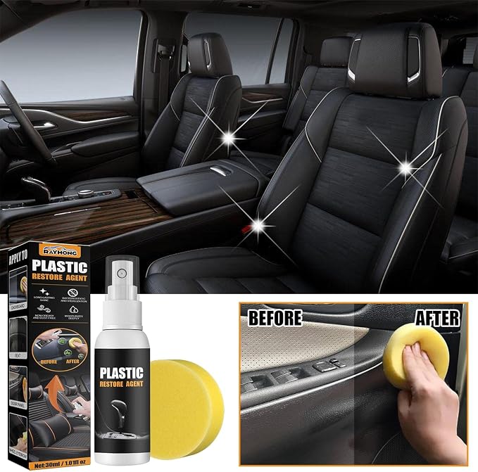 Restaurador de Plásticos y Molduras para Coche