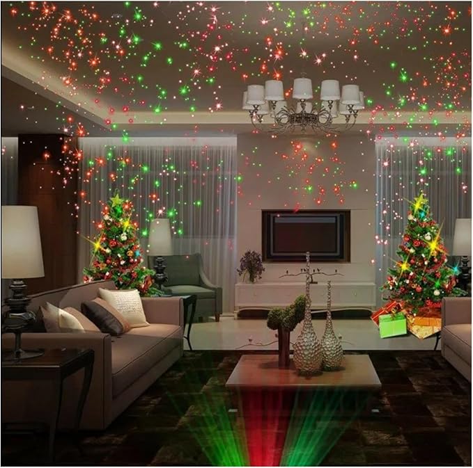 Proyector de Luces Navideñas para Exterior