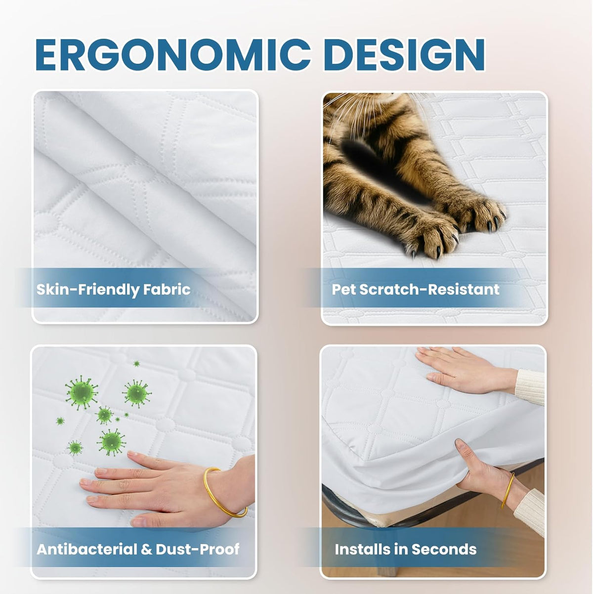 Protector colchon impermeable 135x190 CM