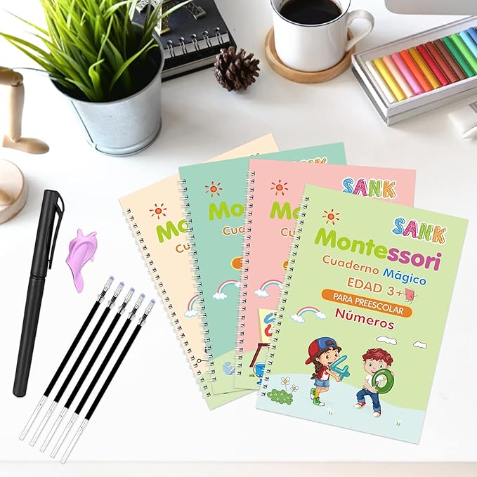 Cuaderno mágico de escritura para Niños 4und INGLES