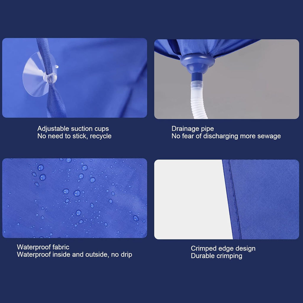 Bolsa impermeable reutilizable para limpieza de campana extractora