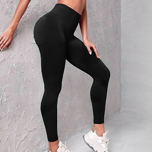 Leggings Push Up anticelulitis 3D negro ( talla M = M/L )