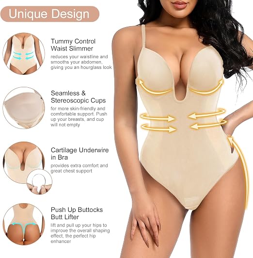 Body moldeador sin costuras