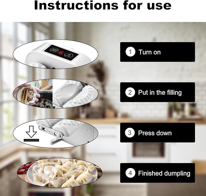 Máquina automática para hacer Dumpling