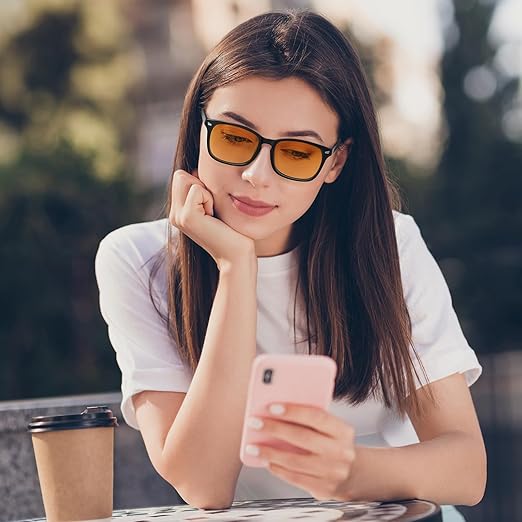 Gafas con filtro de luz azul