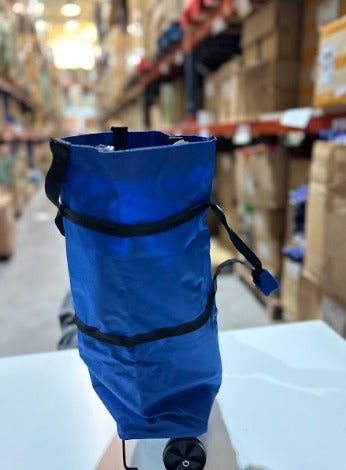 Carrito de Compra Plegable - Azul